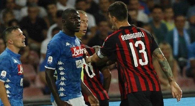 Romagnoli e Koulibaly a confronto
