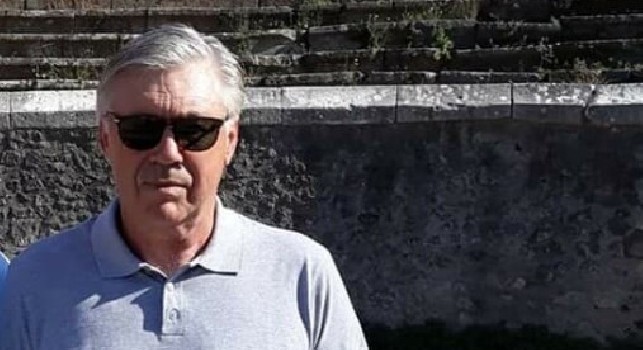 Ancelotti visita gli Scavi di Pompei: un po' di relax in attesa della ripresa dei lavori [FOTO]
