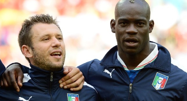 Cassano: Chiellini è un ragazzo favoloso, Balotelli un bambino. Serie A? Una follia ricominciare con tutti questi positivi