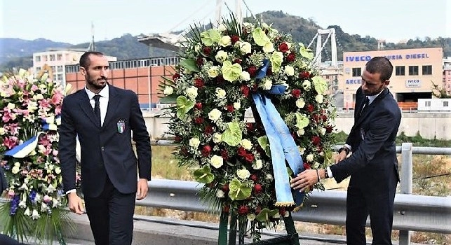 Dramma ponte Morandi: Insigne ed i nazionali incontrano gli orfani della tragedia genovese