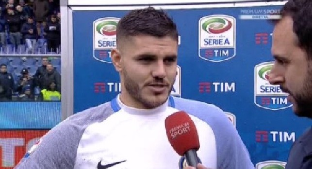 Inter, Icardi: Gap con Napoli e Juve? Siamo una grande squadra, stiamo migliorando!