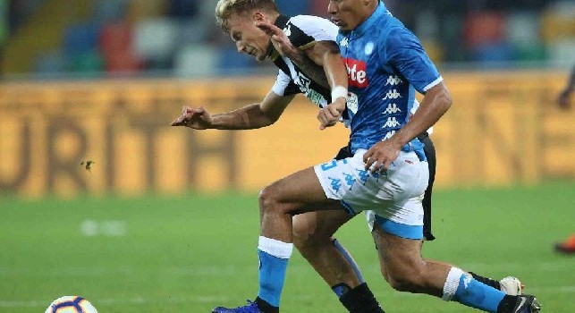 CorSport - Lo 0-3 forse è una punizione severa per l'Udinese, che sventole dal Napoli