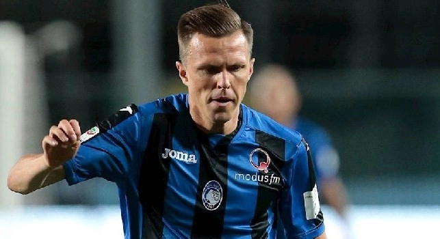 Ilicic con la maglia dell'Atalanta