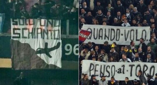 Striscioni Juventus Superga