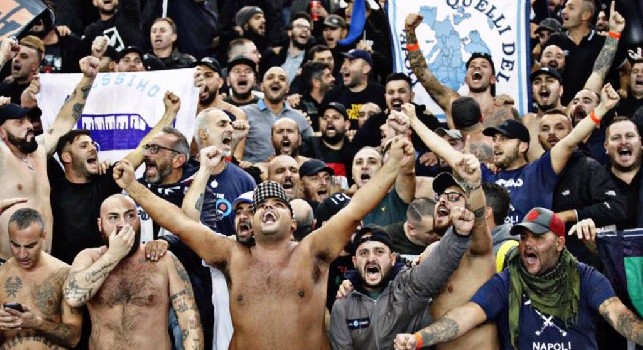 Ultras del Napoli a Parigi, PSG-Napoli