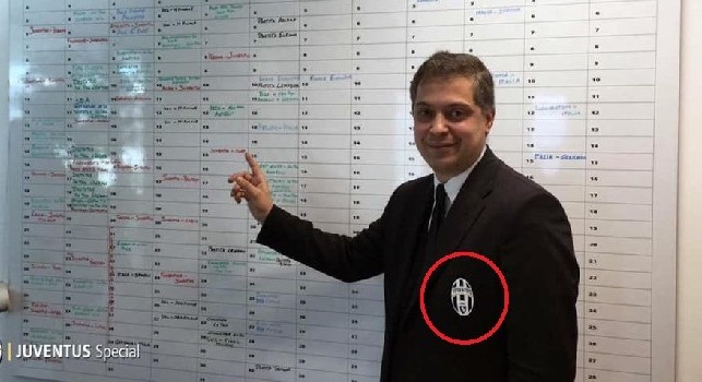 Pairetto stasera arbitra Napoli-Empoli, ma suo fratello lavora nella Juve: spunta un'altra immagine [FOTO]