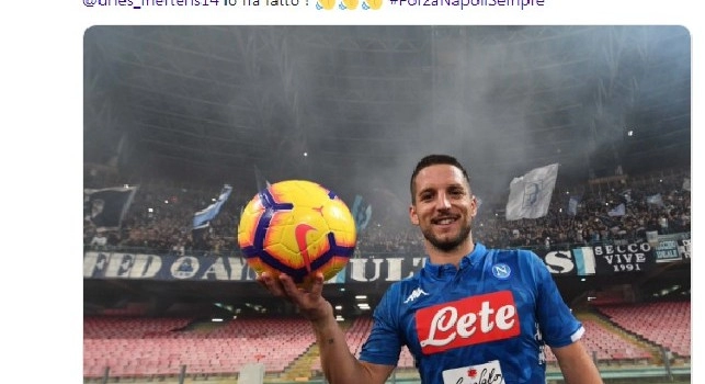 SSC Napoli: Nessuno in Serie A come Dries Mertens: il belga l'unico a segnare tre gol con tiri da fuori area su azione! [FOTO]