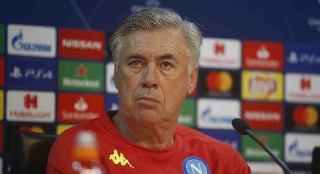 Carlo Ancelotti, allenatore del Napoli