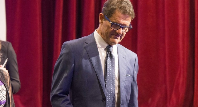 Capello: Preoccupato dalla difesa del Napoli, l'avevo messa tra le prime tre d'Europa...