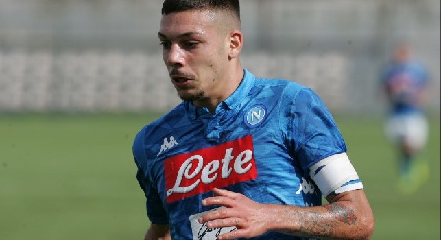 Gianluca Gaetano, attaccante della Primavera del Napoli