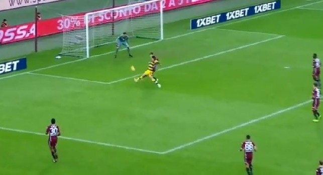 Torino-Parma, gol di Inglese: l'attaccante in prestito dal Napoli segna da vero bomber! [VIDEO]