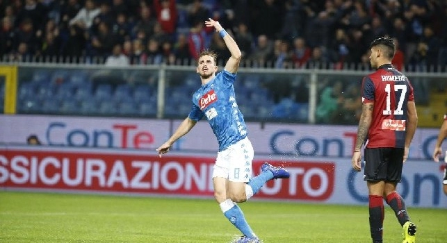 Fabi&aacute;n Ruiz, centrocampista del Napoli