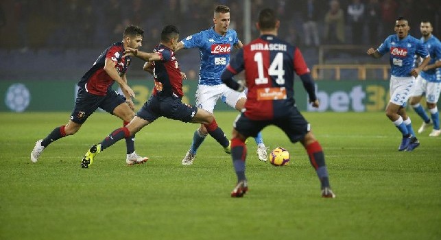 Il Mattino - Periodo grigio per Milik, ma l'attaccante resta un punto fermo del Napoli: fiducia della società e di Ancelotti