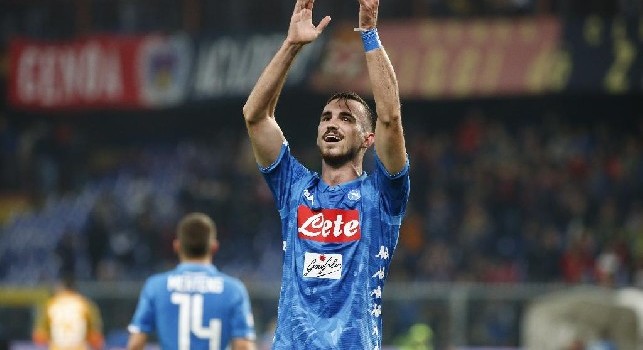 Fabián Ruiz in Genoa - Napoli, Serie A Tim