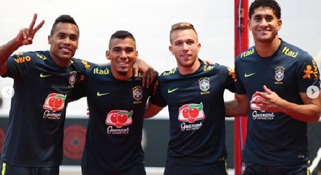 Brasile, Allan emozionato dal ritiro della Nazionale: Il mio sogno da bambino si è realizzato! [FOTO]