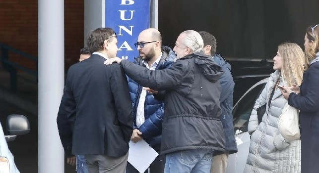 Stadio San Paolo, spralluogo di De Laurentiis, FOTO CN24: Ciro De Luca