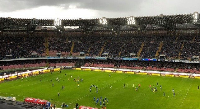 Napoli-Chievo Verona, i dati del botteghino: quasi 45mila spettatori ed incasso superiore al mezzo milione