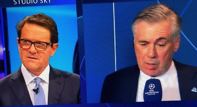 Capello: Napoli? Ancelotti ha cercato di modificare qualcosa, ma l&rsquo;eliminazione dalla Champions ha lasciato il segno