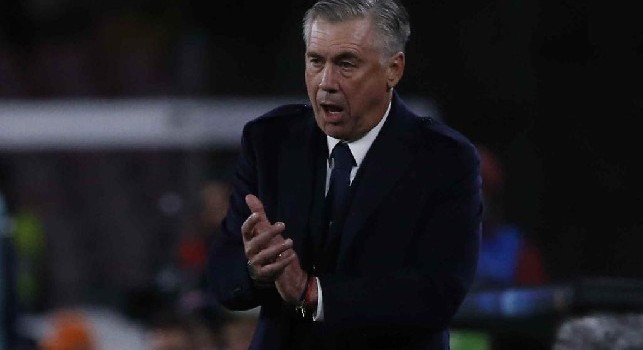 Carlo Ancelotti, allenatore della SSC Napoli