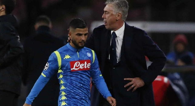 Ancelotti chiede ad Insigne di trasformare la rabbia in gol: nelle ultime 7 partite un solo gol