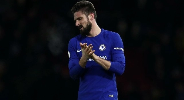 Chelsea, Giroud contro Sarri: Da gennaio con Higuain non c'&egrave; pi&ugrave; competizione! Gioco solo in EL...