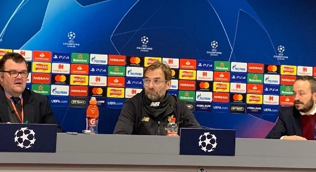 Liverpool, Klopp: Non possiamo giocare all'80% con il Napoli, sono molto forti. Al San Paolo contro un vero avversario