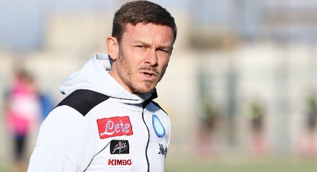 Roberto Baronio, allenatore della Primavera del Napoli