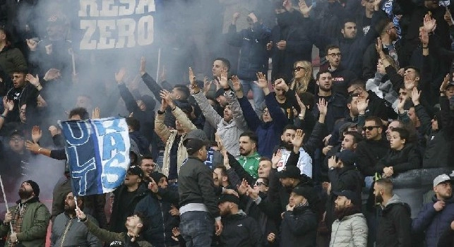 Napoli multato per il comportamento dei tifosi: sono serviti a poco i ripetuti appelli dello speaker al San Paolo
