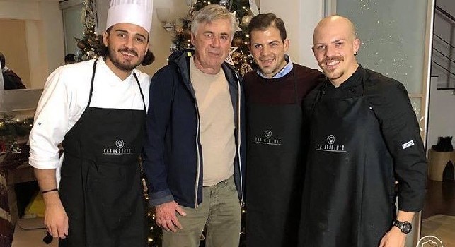 Cucina gourmet a casa Ancelotti: appuntamento natalizio per la famiglia del mister del Napoli! [FOTOGALLERY]