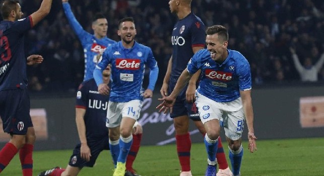 SSC Napoli: Doppia cifra per Milik, Mertens sale a quota 8 gol in campionato