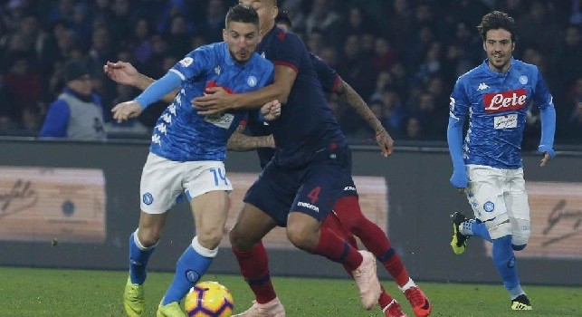 Il Roma - Mertens tiene in ansia Ancelotti per Napoli-Lazio