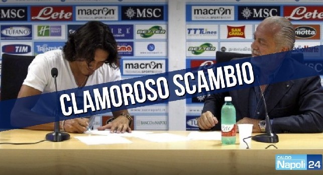 Cavani e De Laurentiis