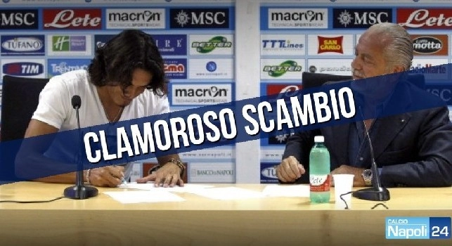 Cavani e De Laurentiis