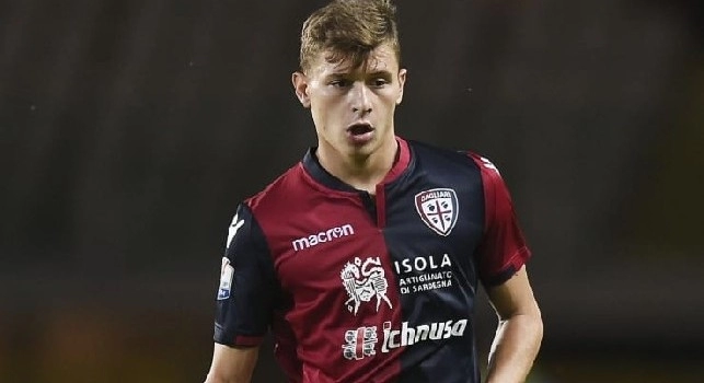 Nicol&ograve; Barella, centrocampista del Cagliari