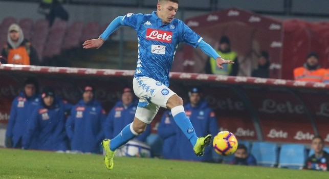 Gianluca Gaetano, attaccante della SSC Napoli