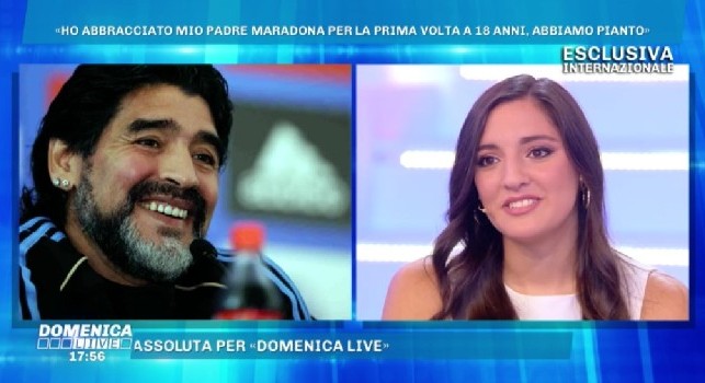 Jana Maradona: Ecco come ho conosciuto mio padre. Volevo solo incontrarlo almeno una volta, non mi interessava altro [VIDEO]