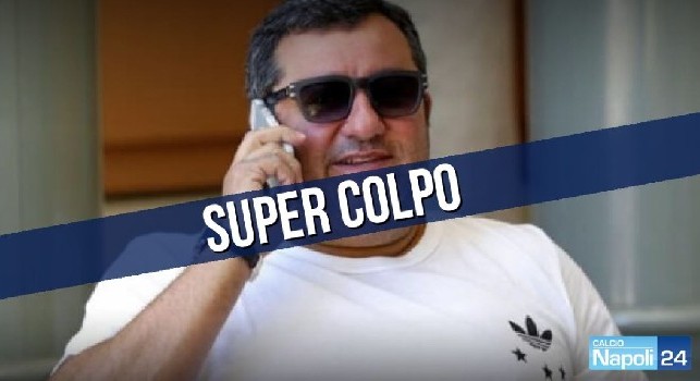 Calciomercato Napoli, messaggi con Raiola: ADL prova il super colpo da 40 MLN!