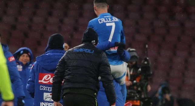 Jos&eacute; Callejon, esterno offensivo spagnolo del Napoli