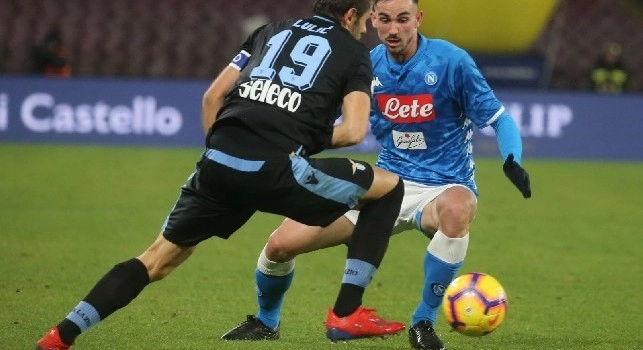 Fabi&aacute;n Ruiz, centrocampista del Napoli