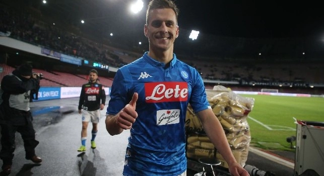 Arkadiusz Milik, attaccante polacco del Napoli