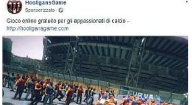 CdM - Nasce Hooligans game, il gioco che ti fa diventare ultrà: spunta la foto del San Paolo [FOTO]