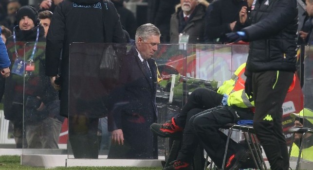 Il Mattino - Il sopracciglio si increspa: è la spia del disagio di Ancelotti