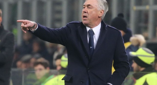 Carlo Ancelotti, allenatore del Napoli