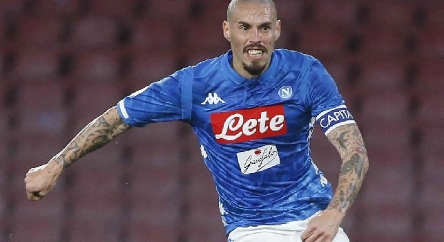 Marek Hamsik, centrocampista e capitano del Napoli