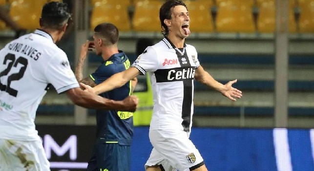 Bologna-Parma 4-1, Inglese torna al gol: rasoiata centrale, Skorupski battuto