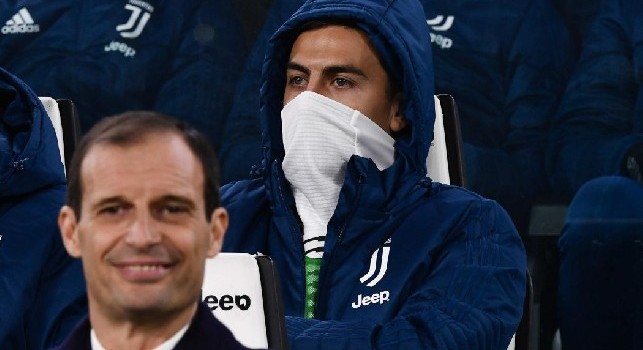 Clamoroso Dybala, abbandona la panchina per protesta contro Allegri: Non ho visto, avrà avuto freddo