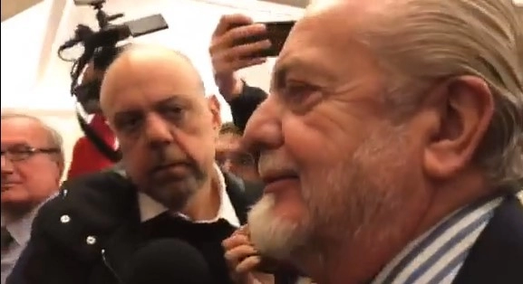 De Laurentiis su Hamsik: Per lui ci sarà sempre un posto qui, in qualsiasi posizione voglia ricoprire [VIDEO CN24]