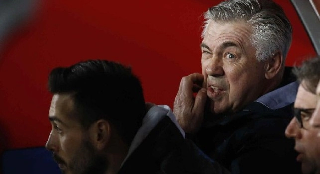 Carlo Ancelotti, allenatore del Napoli