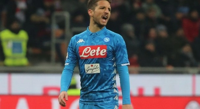 Dries Mertens, attaccante del Napoli