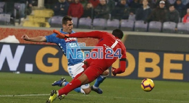 Dall'infortunio di Mario Rui all'errore finale di Milik: tutti gli scatti di Fiorentina-Napoli [FOTOGALLERY]